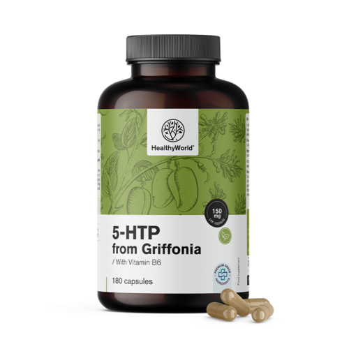 5-HTP 150 mg - Griffonia Simplicifolia, 180 capsules
