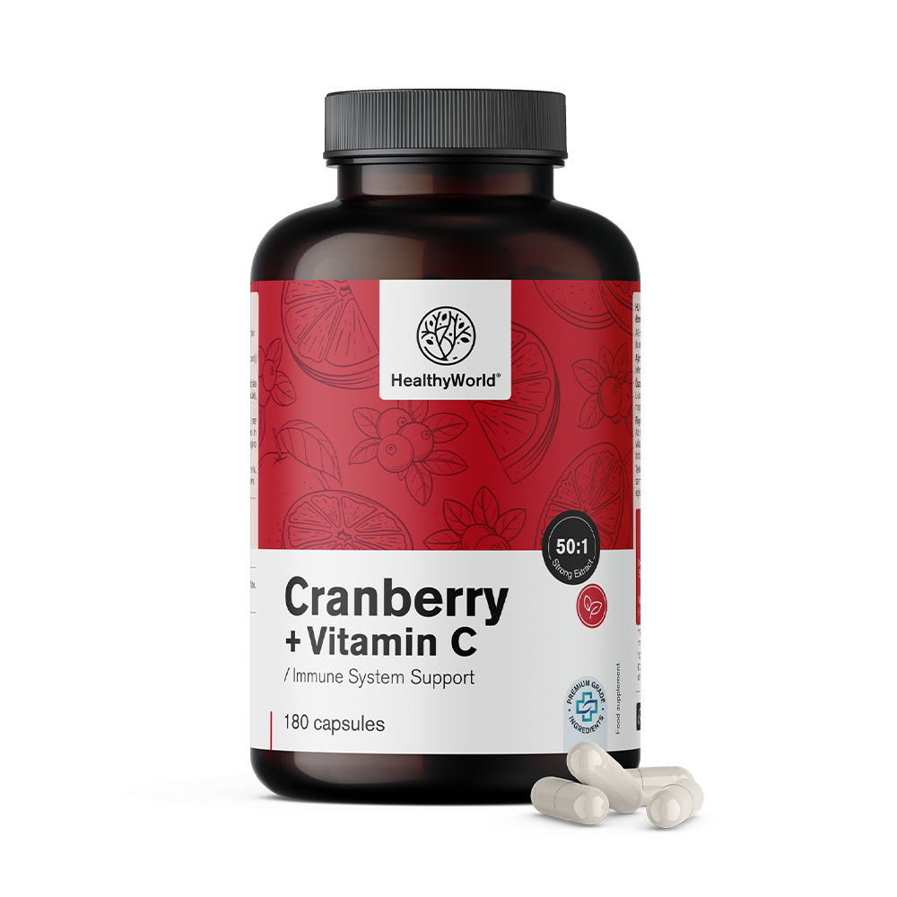 Cranberry-extract met vitamine C Cranberry-extract met vitamine C
