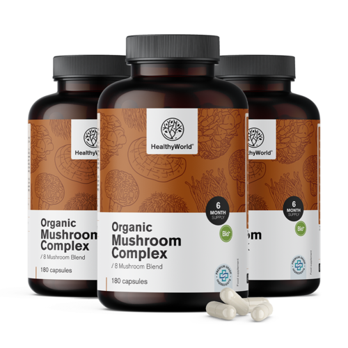 3x BIO Paddenstoelencomplex, totaal 540 capsules
