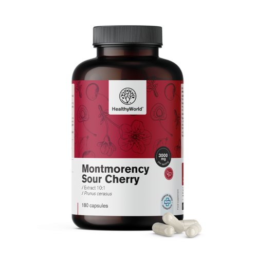 Montmorency kers 3000 mg, 180 capsules