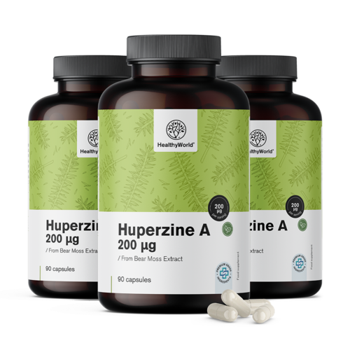 3x Huperzine A 200 µg, totaal 270 capsules