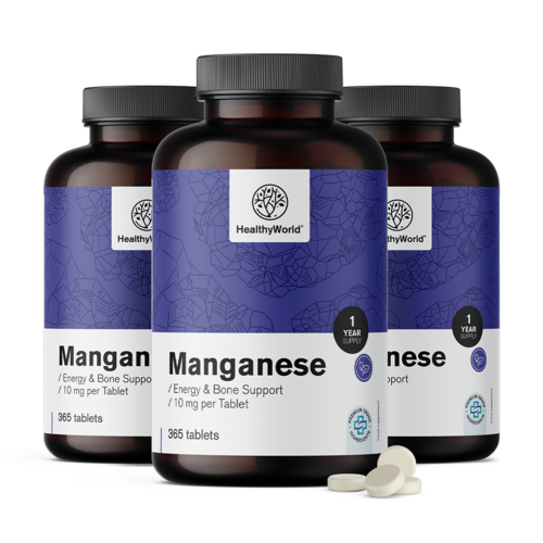 3x Mangaan, totaal 1095 tabletten