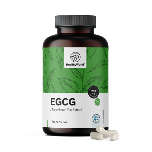 EGCG – uit groene thee-extract, 180 capsules