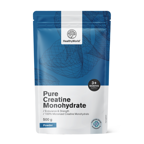 Pure creatine monohydraat in poedervorm, 500 g