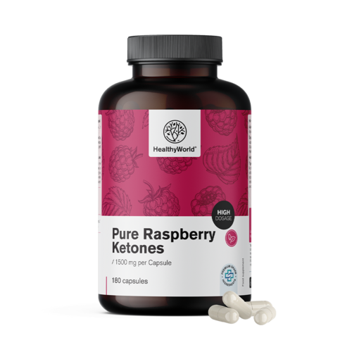 Frambozenketonen 1500 mg, 180 capsules