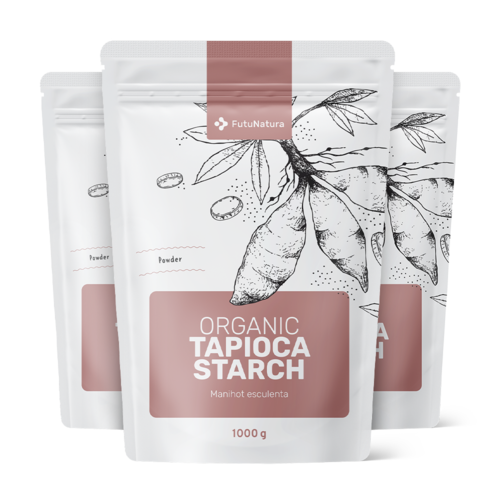 3x BIO Tapiocameel, totaal 3000 g