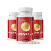 3x Co-enzim Q10, totaal 135 capsules