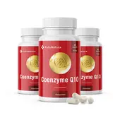 3x Co-enzim Q10, totaal 135 capsules