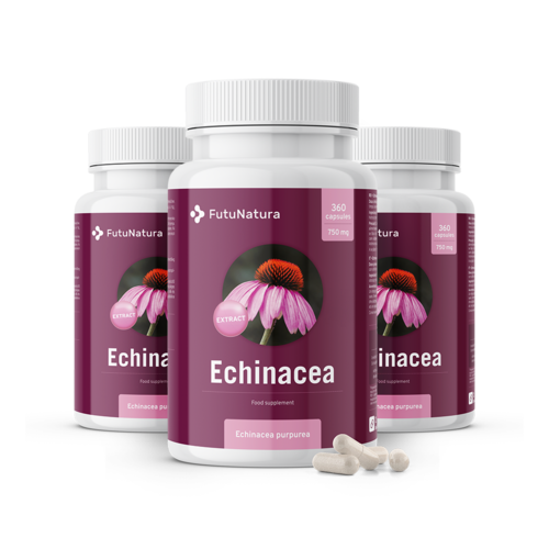 3x Rode zonnehoed - extract 10:1, totaal 1080 capsules