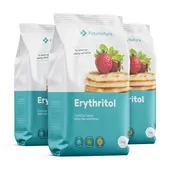 3x Erythritol, natuurlijke zoetstof, totaal 3000 g