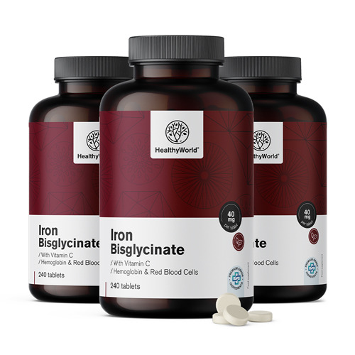 IJzerbisglycinaat met vitamine C