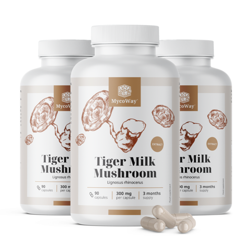 3x Tiger Milk 300 mg – Extract van tijgermelk, totaal 270 capsules