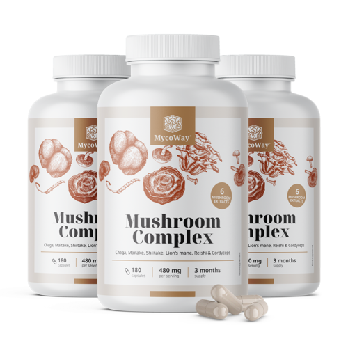 3x Paddenstoelencomplex, totaal 540 capsules