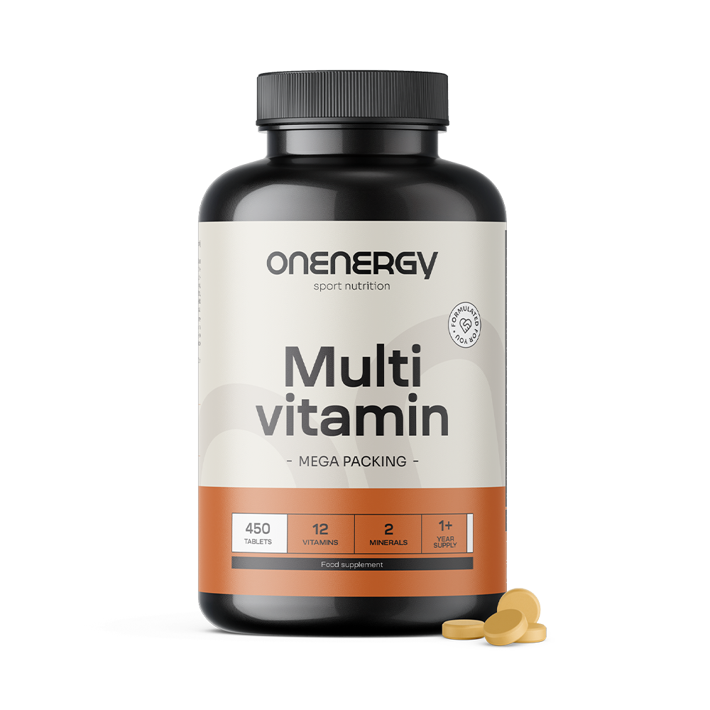 Multivitaminen in tabletten - 14 vitaminen en mineralen.