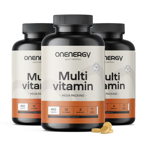 3x Multivitaminen, totaal 1350 tabletten
