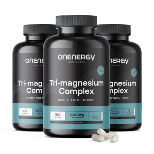 3x Trimagnesiumcomplex 2250 mg, totaal 540 capsules