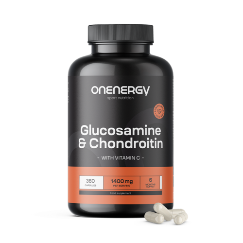 Glucosamine + chondroïtine 1400 mg, 360 capsules