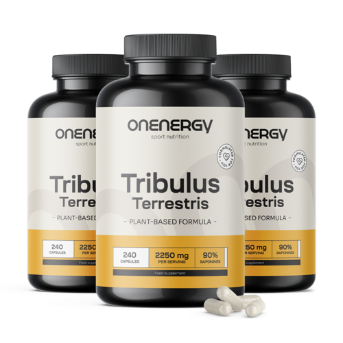 3x Gewone duivelsklauw - Tribulus 2250 mg, totaal 720 capsules
