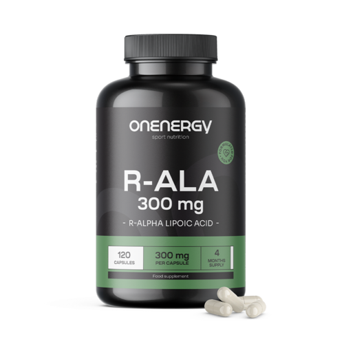 R-ALA - R-alfa liponzuur 300 mg, 120 capsules