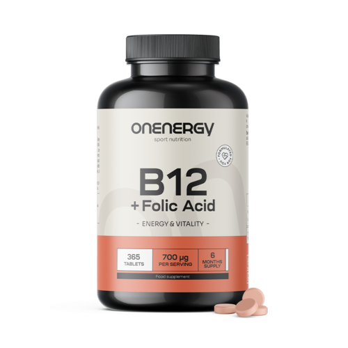 Vitamine B12 + foliumzuur, 365 tabletten