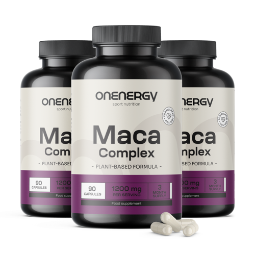 3x Maca complex 1200 mg, totaal 270 capsules