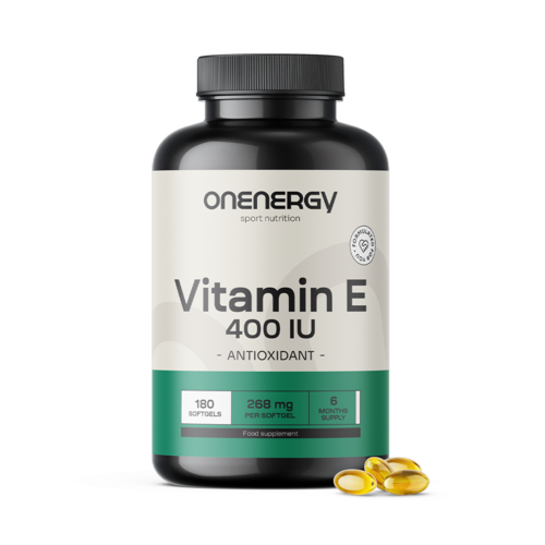 Vitamine E 400 IE, 180 zachte capsules