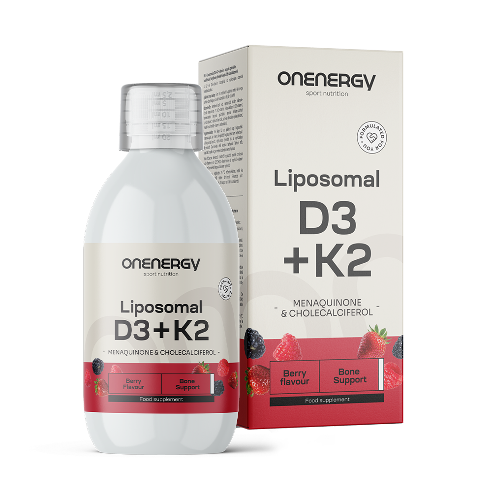 Liposomale vitamine D3 + K2.