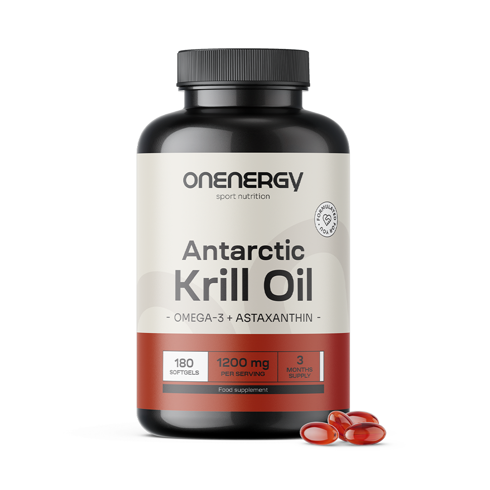 Krillolie  1200 mg.