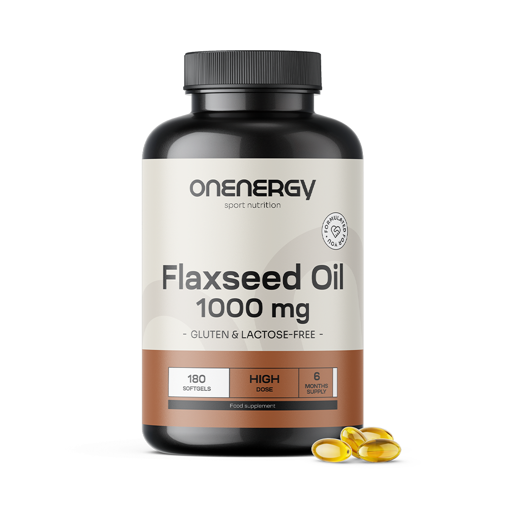 Lijnzaadolie 1000 mg.