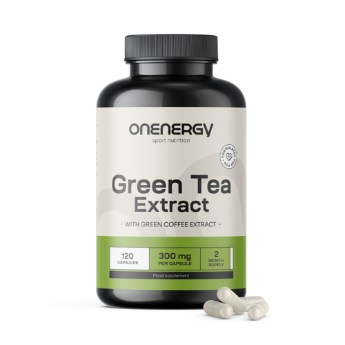 Groene thee 600 mg – extract, 120 capsules