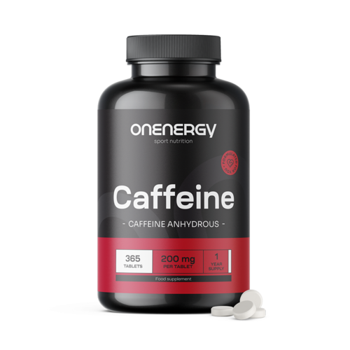 Cafeïne 200 mg, 365 tabletten
