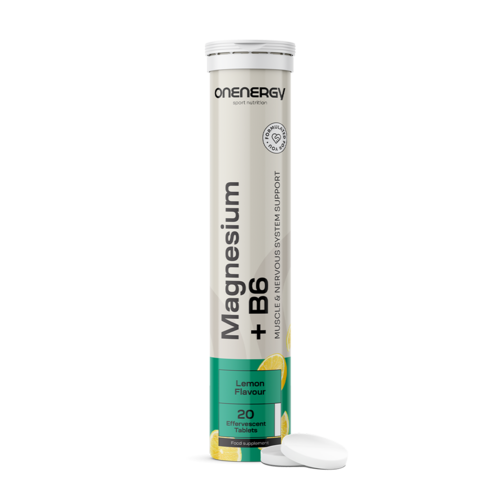 Magnesium + vitamine B6 - bruistabletten, 20 bruistabletten