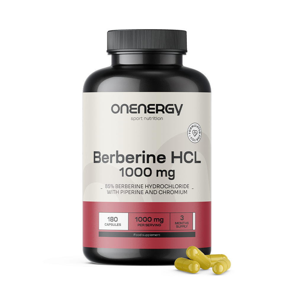 Berberin HCL 1000 mg - met piperine en chroom.