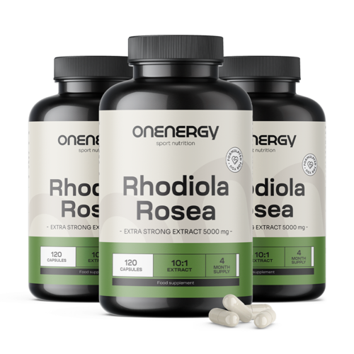 3x Rozenwortel (Rhodiola) 5000 mg – extract, totaal 360 capsules