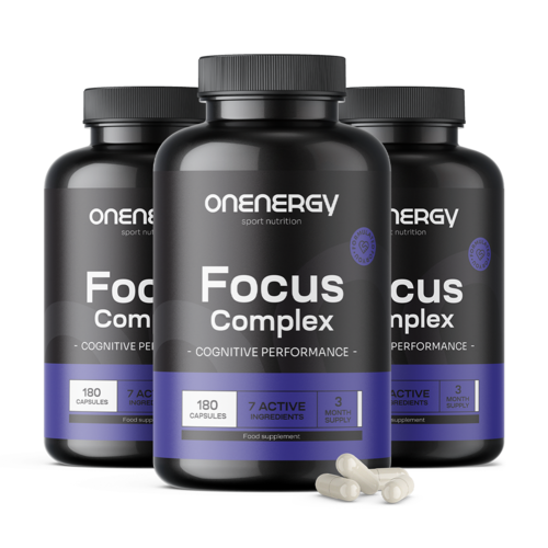3x Focus complex, totaal 540 capsules