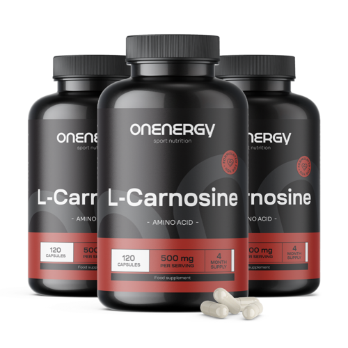 3x L-carnosine 1000 mg, totaal 360 capsules