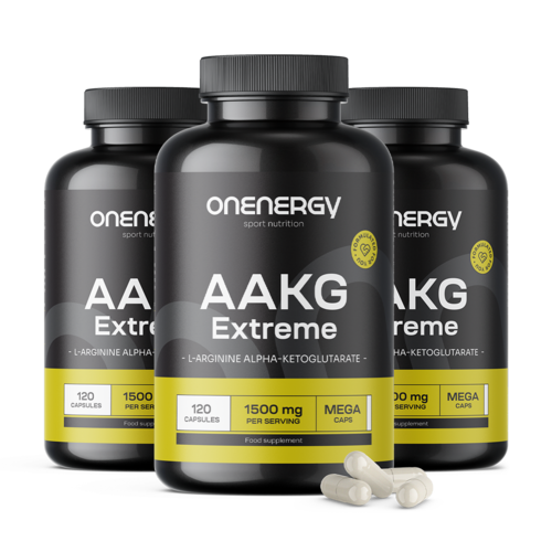 3x AAKG Extreme 1400 mg MEGA CAPS, totaal 360 capsules