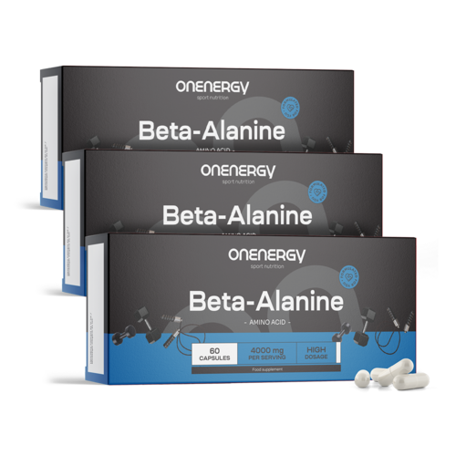 3x Beta-alanine 4000 mg, totaal 180 capsules