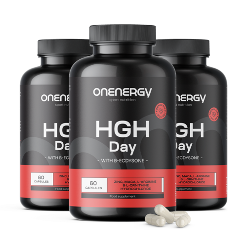 3x HGH Day – Natural HGH Booster, totaal 180 capsules