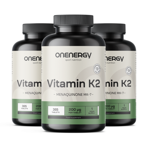 3x Vitamine K2 MK-7, totaal 1095 tabletten