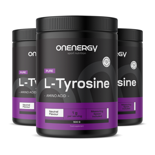 3x L-tyrosine, totaal 1500 g