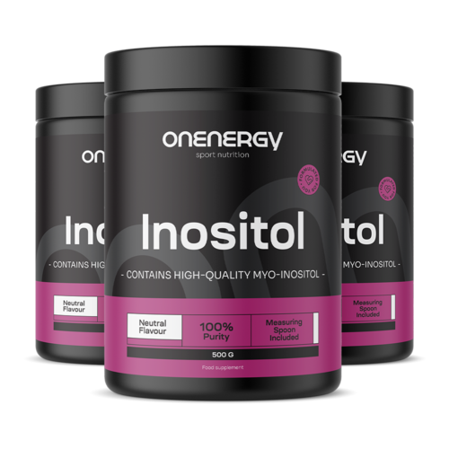 3x Inositolpoeder, totaal 1500 g