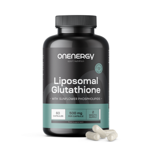 3x Liposomaal glutathion 500 mg, totaal 180 capsules