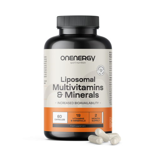 Liposomale multivitaminen en mineralen, 60 capsules