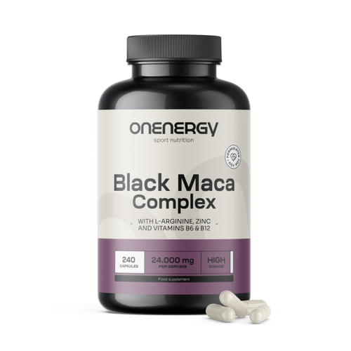 Zwarte maca complex 24.000 mg, 240 capsules