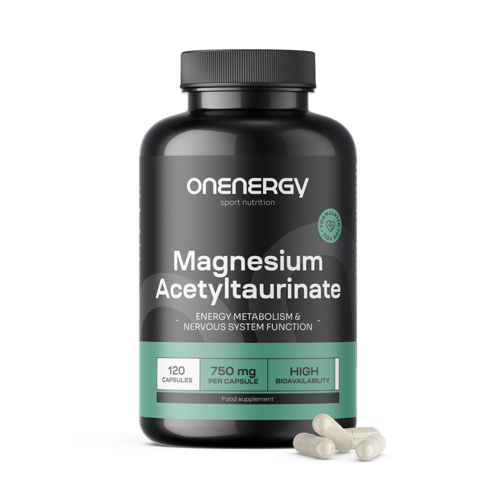 Magnesiumacetyltaurinaat 750 mg, 120 capsules
