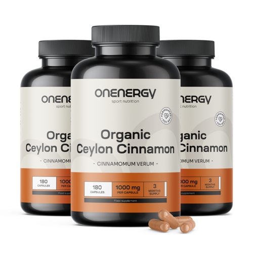 3x BIO Ceylonkaneel 1000 mg, totaal 540 capsules