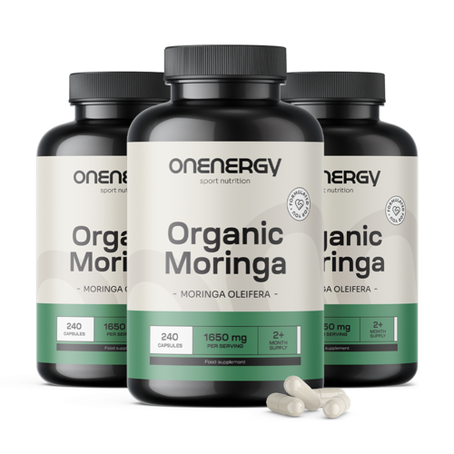 3x BIO Moringa 1650 mg, totaal 720 capsules
