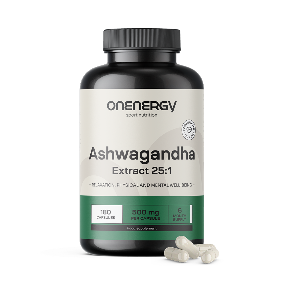Ashwagandha 500 mg – Extract 25:1