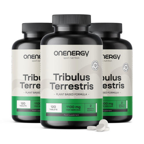 3x Gewone Tribulus (Tribulus) – extract 15:1, totaal 360 tabletten
